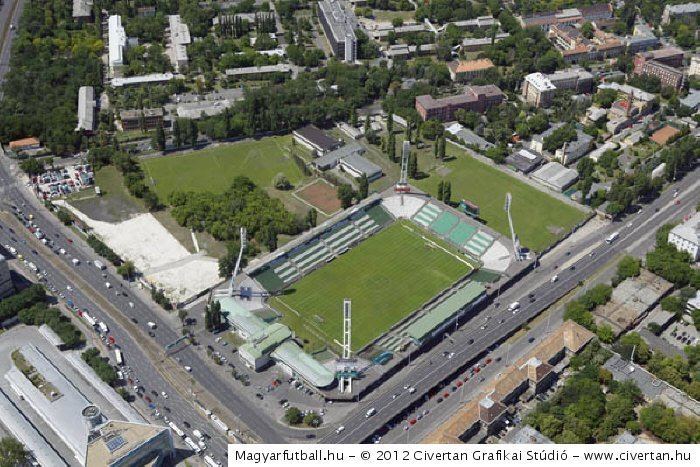 Stadion Albert Flórián Budapest IX ker Albert Flrin Stadion photos data grounds