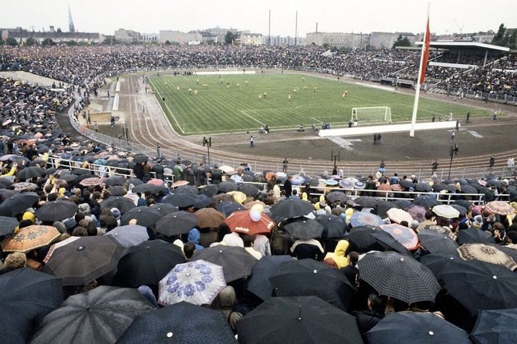 Stadion der Weltjugend Stadion der Weltjugend FDGB Pokalfinale 1986 11FREUNDE BILDERWELT