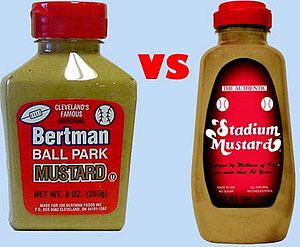 Stadium Mustard not martha Cleveland Stadium Mustard