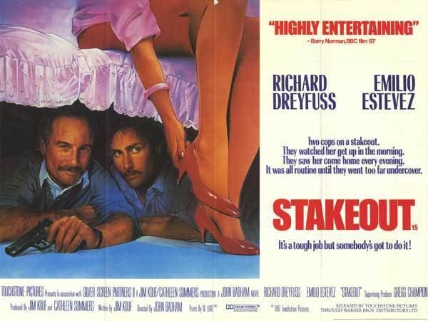 Stakeout (1987 film) MOVIE REVIEW Stakeout 1987 Bored and Dangerous