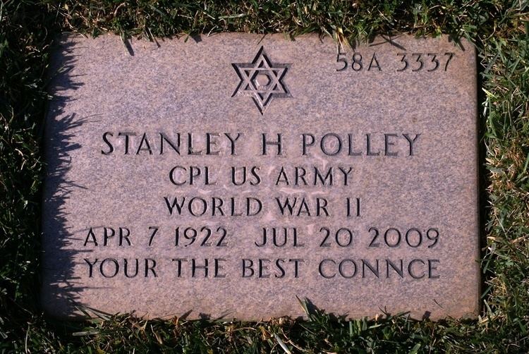 CPL Stanley Herbert “Stan” Polley (1922-2009) - monumento Find a Grave
