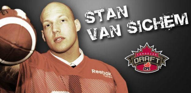 Stan Van Sichem CFL Draft Video Profile Stan Van Sichem CFLca