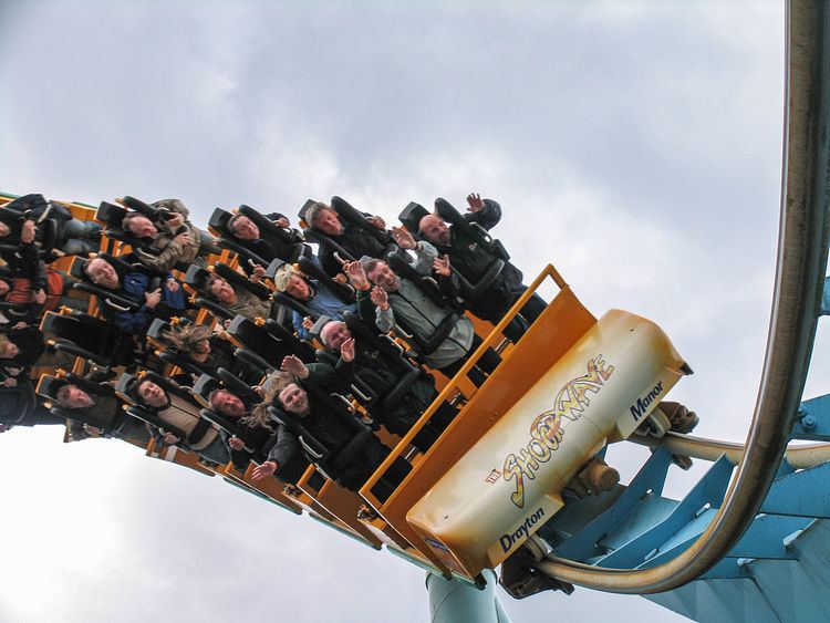 Stand-up roller coaster