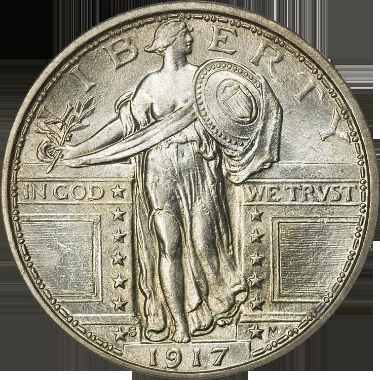 Standing Liberty quarter mintage figures