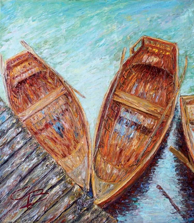 Stanislav Voronov Saatchi Art Boats Painting by Stanislav Voronov
