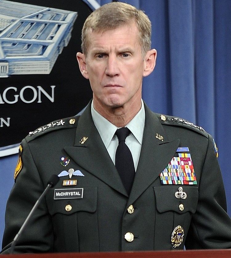 Stanley A. McChrystal Stanley A McChrystal Wikipedia