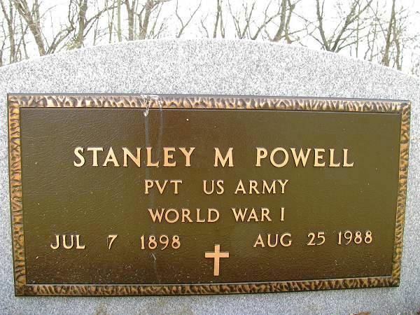 Stanley M. Powell Stanley M Powell 1898 1988 Find A Grave Memorial
