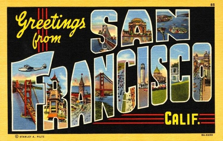 Stanley Piltz 1938 San Francisco California Postcard Stanley Piltz San