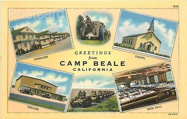 Stanley Piltz CA Camp Beale California Multi View Stanley Piltz No 832