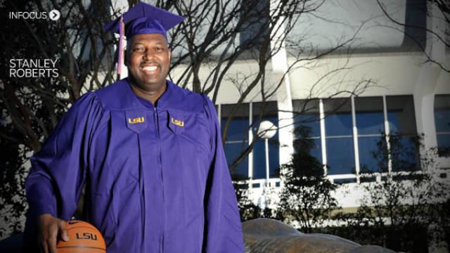 Stanley Roberts In Focus Long After NBA Career Roberts Graduates