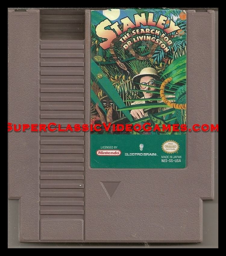 Stanley: The Search for Dr. Livingston Nintendo NES Stanley the search for Dr Livingston Cartridge