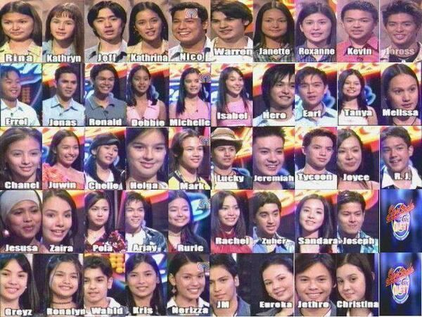 Star Circle Quest ABSCBN Kapamilya on Twitter quotTBT Star Circle Quest Batch 1