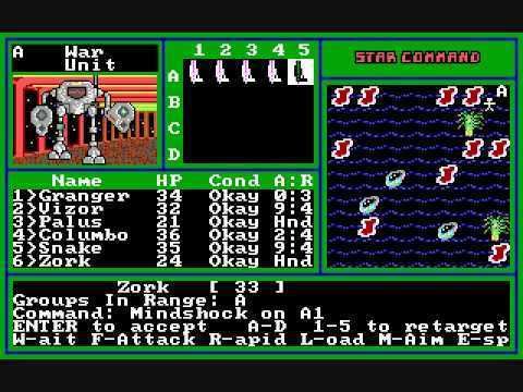 Star Command (1988 video game) Star Command Combat Scenes YouTube