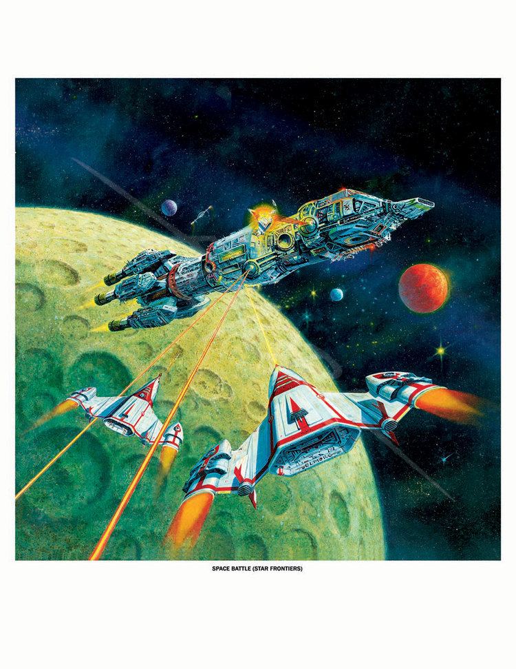 Star Frontiers Larry Elmore Star Frontiers 1 Fighter Attack