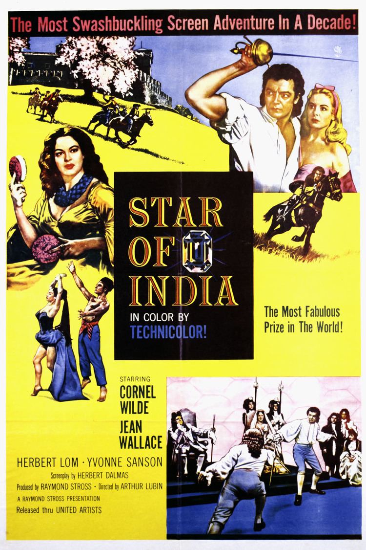 Star of India (film) wwwgstaticcomtvthumbmovieposters71062p71062