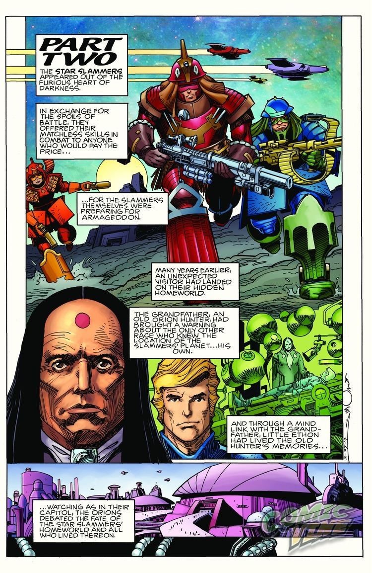 Star Slammers Exclusive Preview STAR SLAMMERS ReMastered 2 Comic Vine