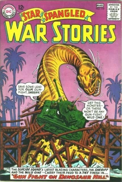 Star Spangled War Stories Star Spangled War Stories 108 Dinosaurs39 DDay Issue