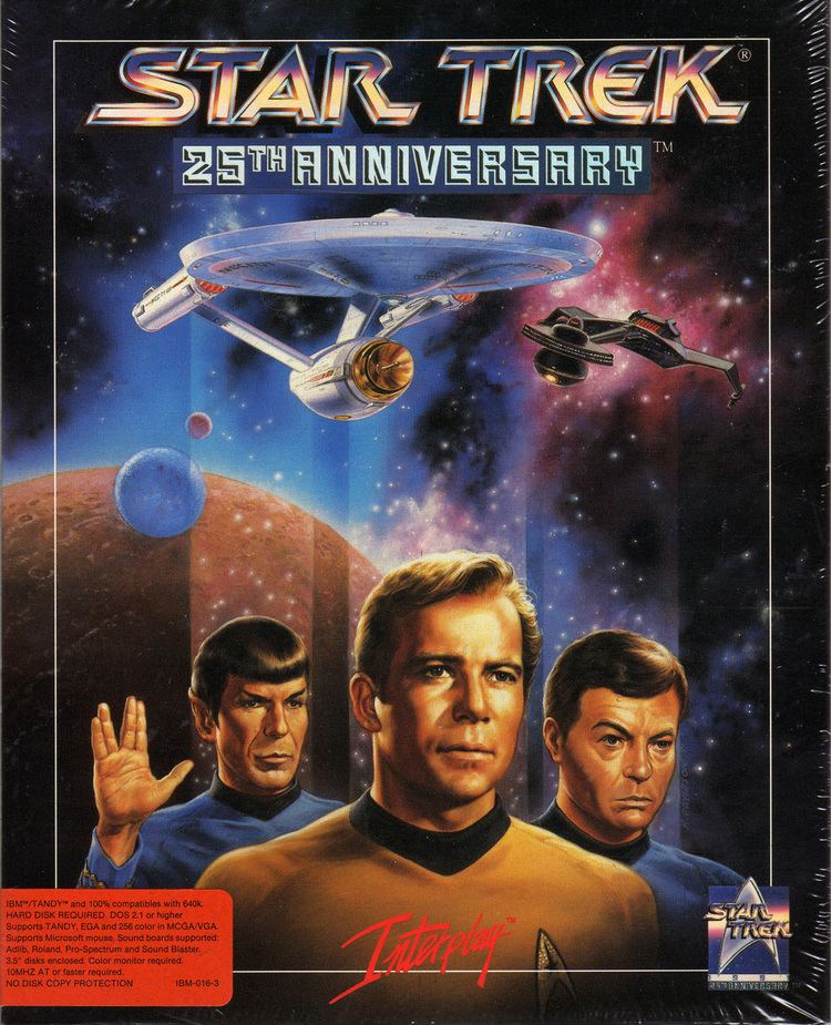Star Trek: 25th Anniversary (computer game) gamingtrekcorecom25thanniversaryimagesfrontjpg