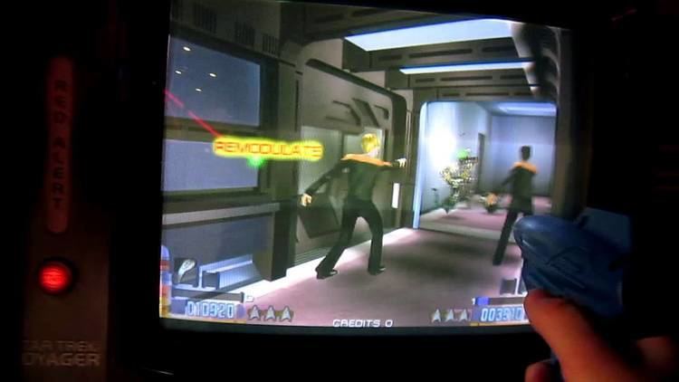 Star Trek (arcade game) Star Trek Voyager the Arcade Game YouTube