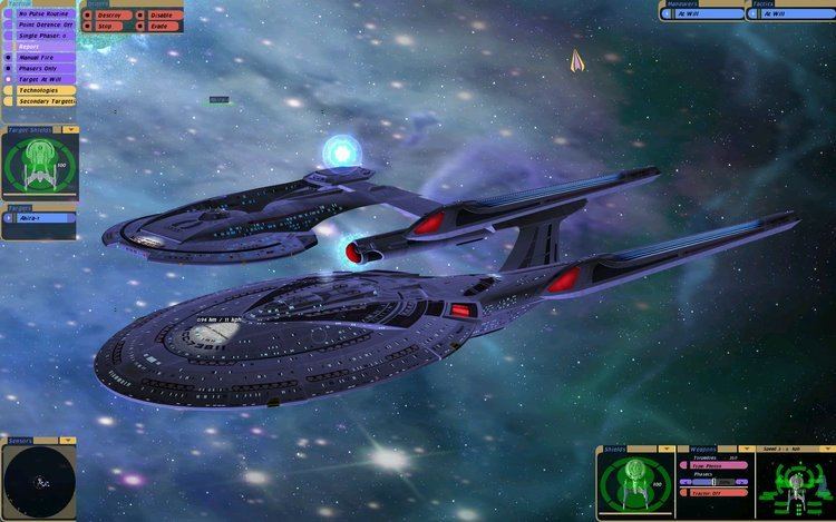 Star Trek: Bridge Commander Widescreen image Bridge Commander Kobayashi Maru mod for Star