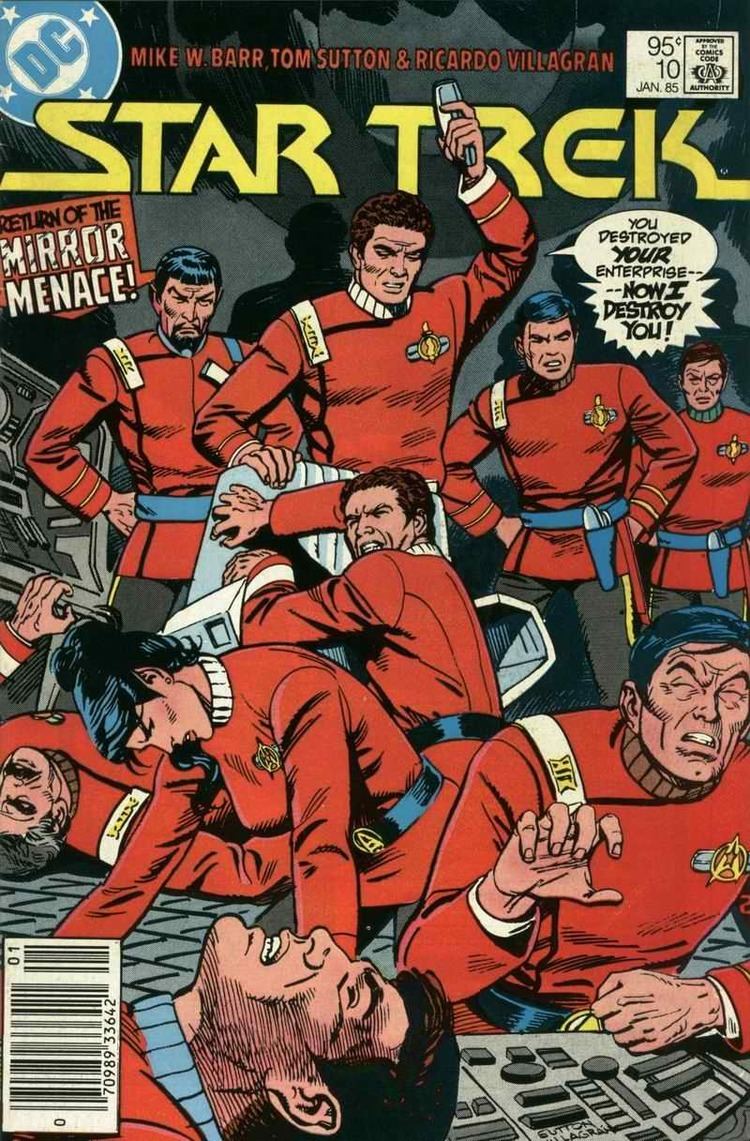 Star Trek (DC Comics) STARLOGGED GEEK MEDIA AGAIN 1985 STAR TREK DC COMICS GALLERY