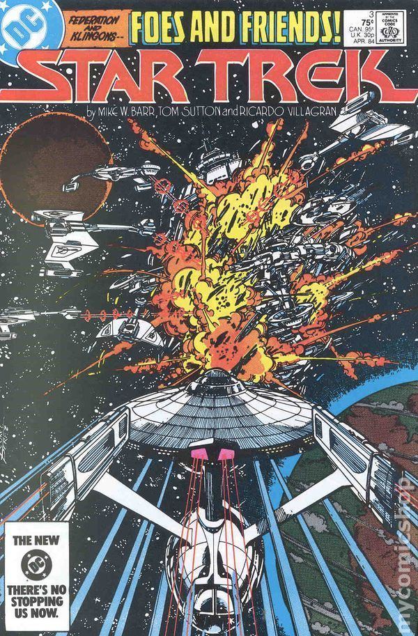Star Trek (DC Comics) Star Trek 1984 1st Series DC comic books
