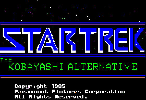 Star Trek: The Kobayashi Alternative Download Star Trek The Kobayashi Alternative My Abandonware