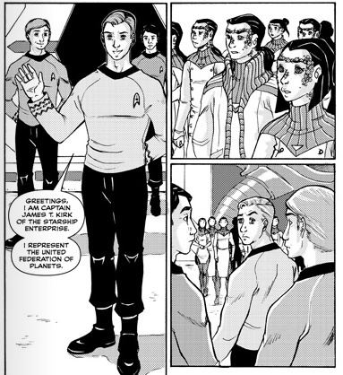 Star Trek: The Manga TrekInk Review Star Trek Manga Volume 3 TrekMoviecom