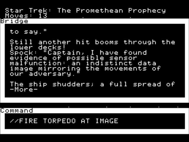 Star Trek: The Promethean Prophecy Star Trek The Promethean Prophecy for the Apple II YouTube