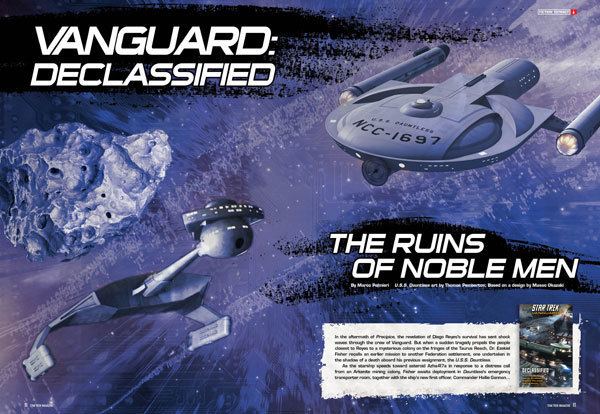 Star Trek: Vanguard David Mack Star Trek magazine Vanguardian Goodness