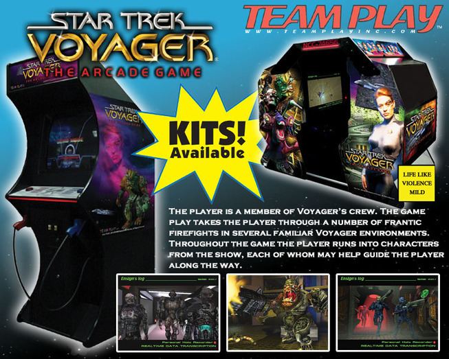 Star Trek: Voyager – The Arcade Game Startrek Voyager Team Play Inc