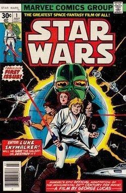 Star Wars (1977 comic) httpsuploadwikimediaorgwikipediaenthumbf