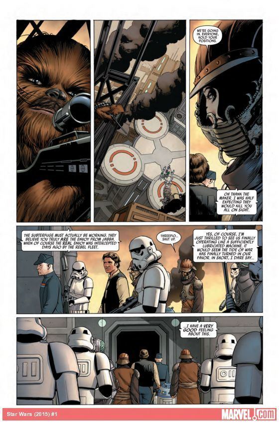 Star Wars (2015 comic) Star Wars 1 by Jason Aaron amp John Cassaday Review Comics