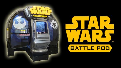 Star Wars Battle Pod The Star Wars Battle Pod Lands at Namco County Hall Namco Funscape