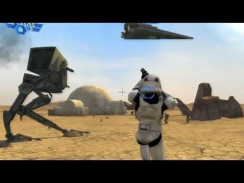 Star Wars: Battlefront (2004 video game) Star Wars Battlefront 1 gameplay Tatooine Dune Sea Galactic Civil