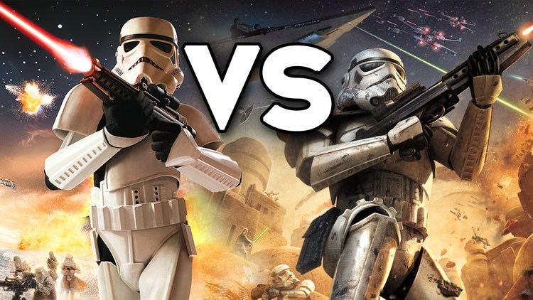 Star Wars: Battlefront (2004 video game) Star Wars Battlefront 2004 VS Star Wars Battlefront 2015 quotGAMEPLAY
