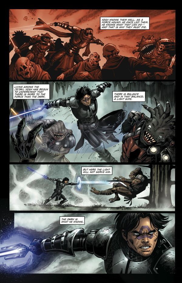 Star Wars: Dawn of the Jedi Star Wars Dawn of the JediForce War 1 Profile Dark Horse Comics