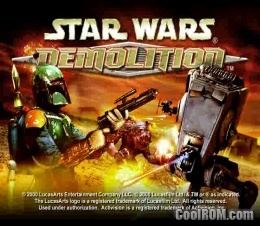 Star Wars: Demolition Star Wars Demolition ROM ISO Download for Sony Playstation PSX