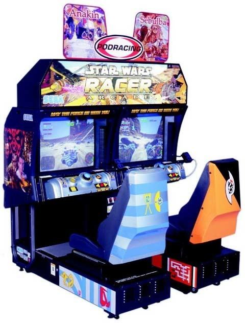 Star Wars: Racer Arcade Star Wars Racer Arcade Videogame by Sega