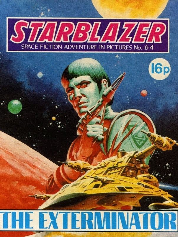 Starblazer Starblazer Recalled Forgotten Fantasy Fiction With Pictures