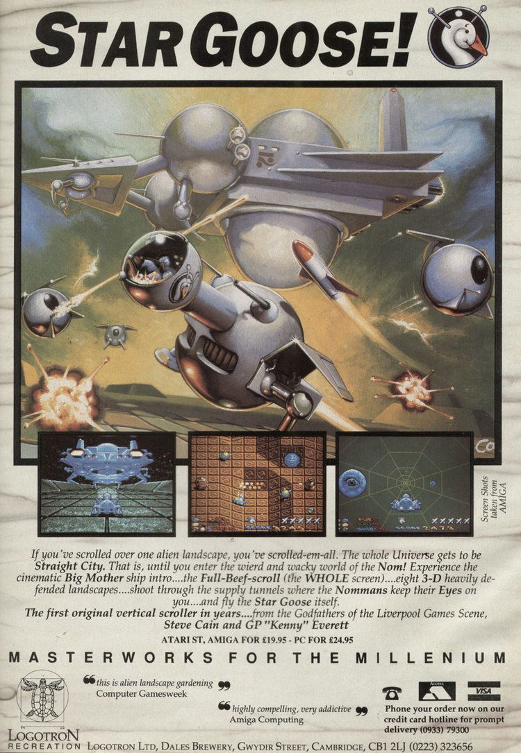 Stargoose Atari ST Star Goose scans dump download screenshots ads