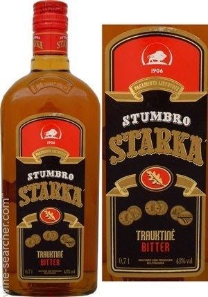 Starka Starka Stumbro Lithuanian Vodka Lithuania prices