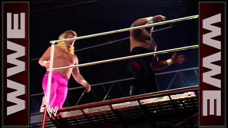 Starrcade (1986) The Road Warriors vs The Midnight Express Scaffold Match