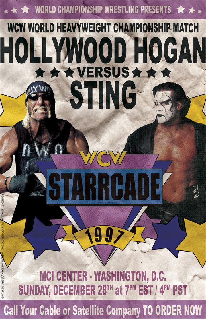 Starrcade WCW Starrcade 1997 Vintage Poster by PaulGriffin on DeviantArt