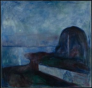 Starry Night (Munch) httpsuploadwikimediaorgwikipediacommonsthu