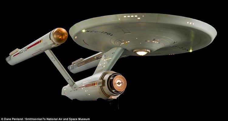 Starship Enterprise Smithsonian unveils restored Enterprise flies model used in original