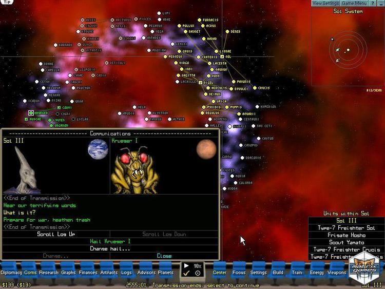 Starships Unlimited Matrix Games Starships Unlimited v3