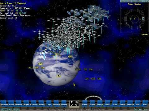 Starships Unlimited Starships Unlimited 120 Fighters attacking world YouTube