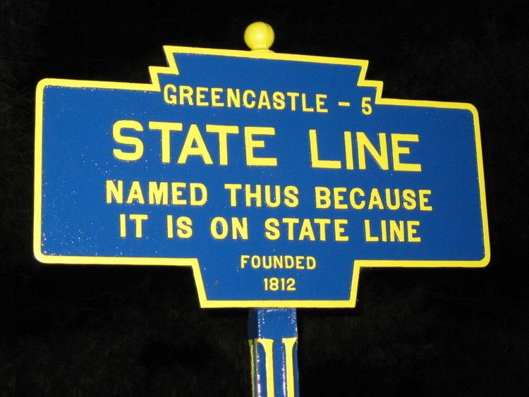 State Line, Franklin County, Pennsylvania