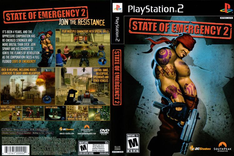 State of Emergency 2 State Of Emergency 2 Cover Download Sony Playstation 2 Covers
